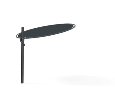 Umbrosa Eclipsum UX Full Black Umbrella (Round)
